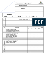 Ficha de Evaluacion 4º