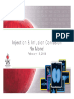 Injection and Infusion Webinar March 4 2014 PDF