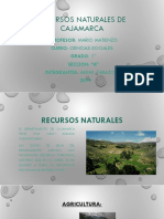 Recursos Naturales de Cajamarca