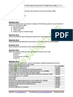 Business Taxation Past Paper 2019 PDF