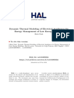 Thermal Modelling of Electric Appliances - Test Facility Case Study Description PDF