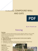 Fencing, Compound Wall and Gate (Pranoti) - 1