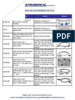 Accesorios Ecg