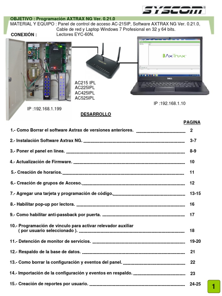 Axtrax 1 PDF | PDF | Servidor SQL de Microsoft | Windows 7
