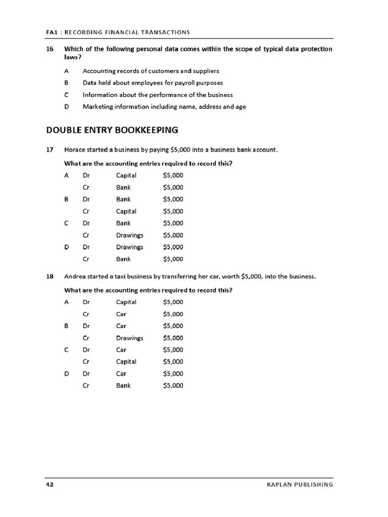 BSC Basics Test | PDF