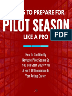 4 Ways To Prepare For Pilot Season Like A Pro Copyright Amy Jo Berman 2019