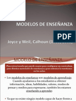 Modelos de Ensenanza