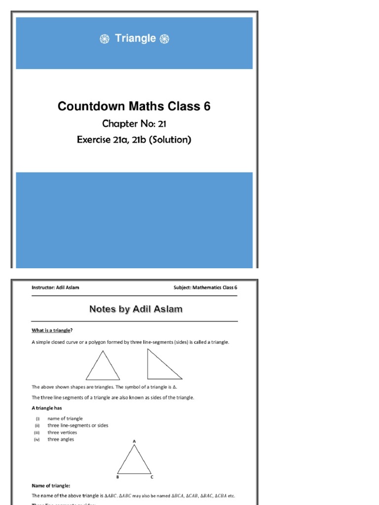 Class 6 | PDF