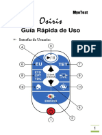 Manual Myotest Osiris - Guia Rapida v1.2