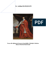 Franca Dhe Diplomacia Franceze Ne Periudhen e Kardinalit Rishelje Doktrina Raison D Etat Dhe Shteti Komb PDF