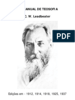 CW Lead Beater - Um Manual de Teosofia (Formato A6)