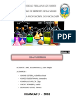 Informe de Quimica Semana 5