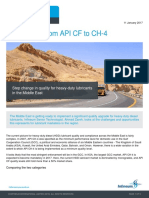 The Journey From API CF To CH 4