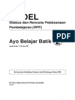 RPP Batik Pekalongan SD 2 5 PDF