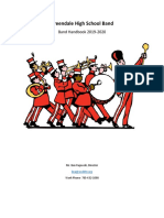 Greendale High School Band Handbook