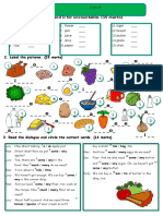 Food Test Countableuncountableaansomeanyfood Vocab Fun Activities Games Grammar Drills Tests 23523