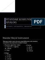 Standar Komunikasi Analog