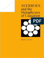 Barry S. Kogan - AVERROES and The Metaphysics of Causation-State University of New York Press (1985)