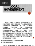 Philippine Local Government Units Overview | PDF | Philippines | Public ...