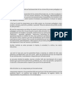 Cuáles Son Las Características Fundamentales de Los Actores Del Proceso Pedagógico en Nuestra Actualidad