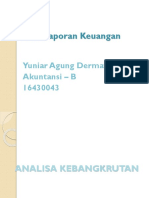 Analisis Kebangkrutan