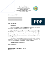 Solicitation Letter GES Blank