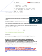 Contoh Rab Dan Gambar Pembangunan Green House PDF