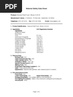 Maxsea Bloom Plant Food - MSDS PDF