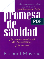 La Promesa de Sanidad - Mayhue PDF