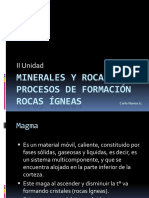 Minerales y Rocas Procesos de Formación Rocas Ígneas PDF