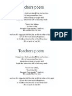 Poema A La Maestra