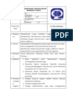 Sop Pemeriksaan Lab Beresiko Tinggi