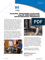 Dezurik Precision Electric Control Valves Ppe Precision Electric Valve Preventative Maintenance Program e 1401 7