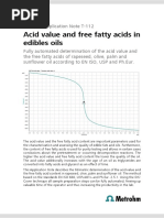 Determination of Acid Number and Free Fatty Acids (FFA) in Fats and ...