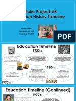 education history timeline