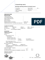 Appendix c Histopathology Reporting Proforma for Thyroid Cancer