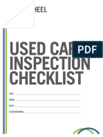 The News Wheel Used Car Inspection Checklist