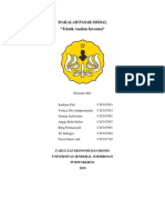 Makalah Pasmod Teknik Analisis Investasi