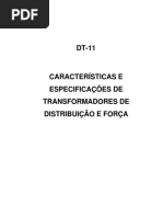 Dt-11 Especificação de Transformadores