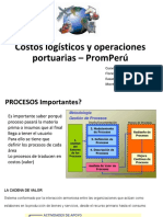 Costos Logísticos y Operaciones Portuarias - PromPerú
