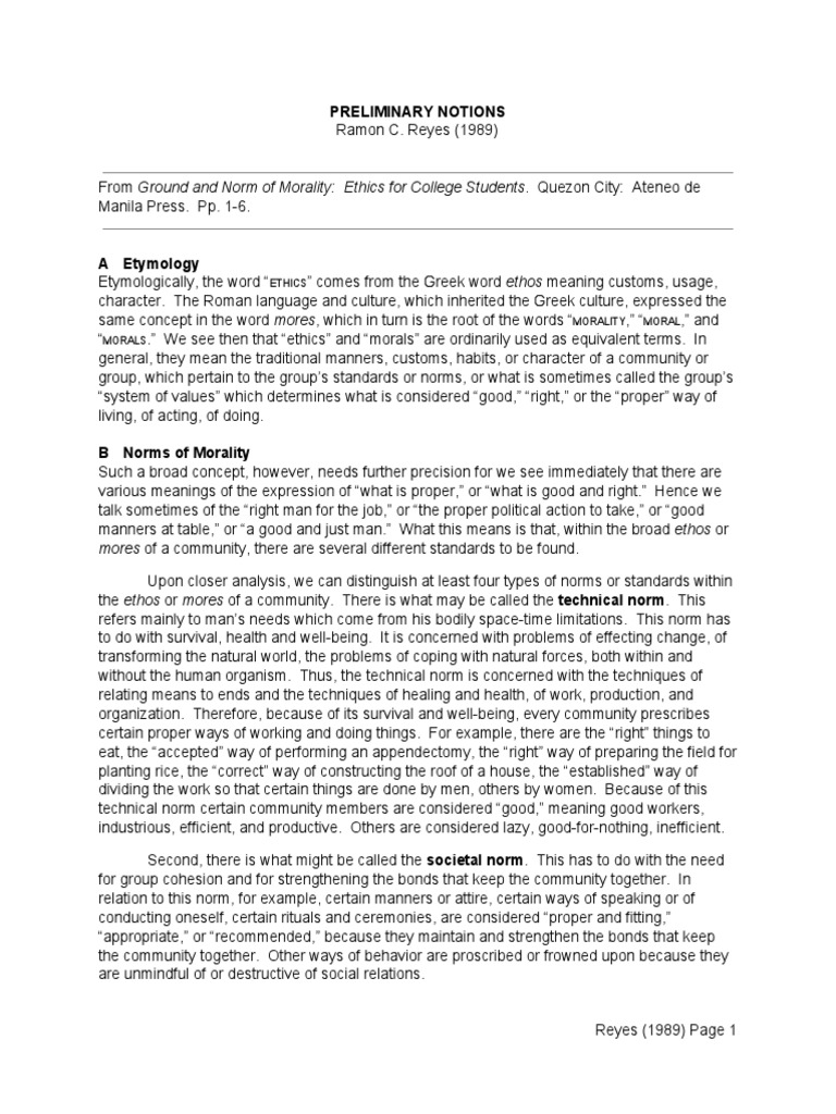 Understanding Ethics and Morality | PDF | Value (Ethics) | Morality