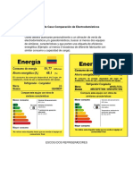 Estudio de Caso Comparacion de Electrodomesticos