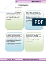 4to Grado - Matemáticas - Problemas Aditivos y Multiplicativos