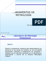 Tema 1 Fundamentos de La metrologiaTECNICAS DE CONTROL DE CALIDAD 2019 I