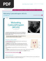 Micturating Cystourethrogram (MCUG) - infoKID PDF