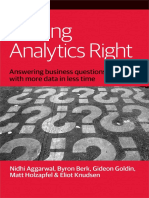 Getting Analytics Right PDF