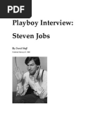 Download Playboy Interview With Steve Jobs by Pooria Azimi SN43945579 doc pdf