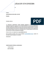 Carta de Afp Net - EVESA PACKAGIN ENGINEERS SAC