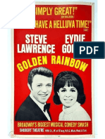 1968 Golden Rainbow Window Card