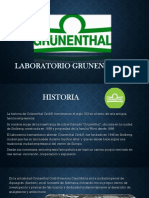 Historia de Grünenthal, laboratorio farmacéutico alemán